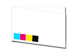 Visitenkarten 4-seitig, Klappkarte, Digital 4-farbig