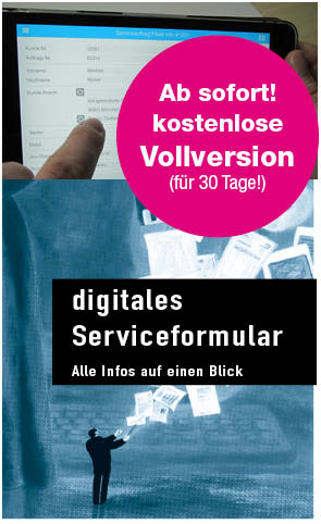 digitales Serviceformular